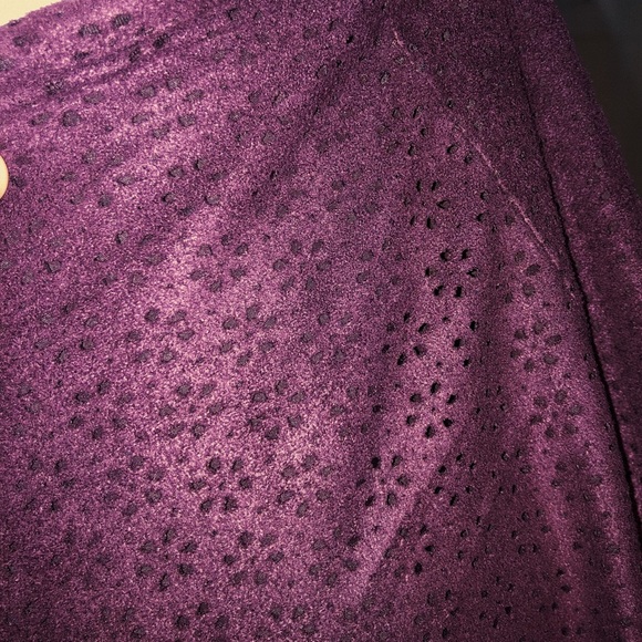 EXPRESS purple skirt - Picture 2 of 2